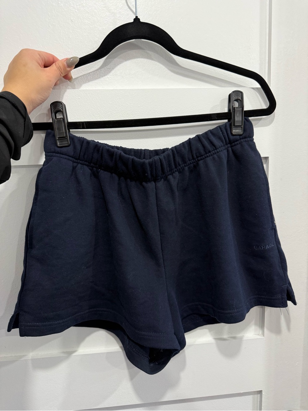 Garage Women's Navy Sweat Shorts